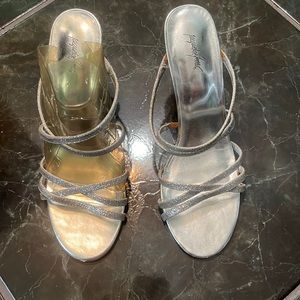 Jacqueline Ferrar Silver Heels